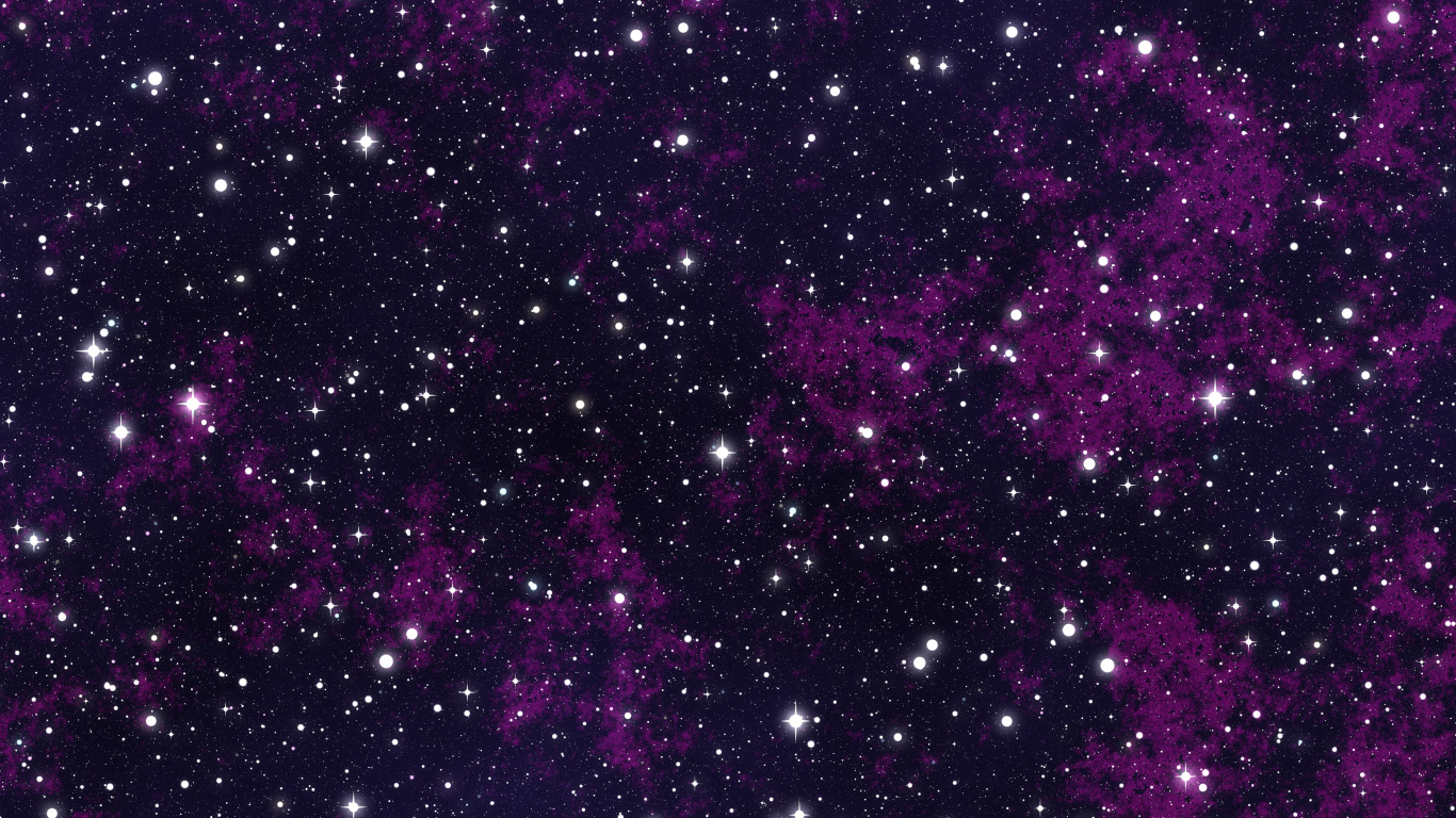 Обои звезда, Галактика, пурпур, Фиолетовый, астрономический объект в разрешении 1366x768