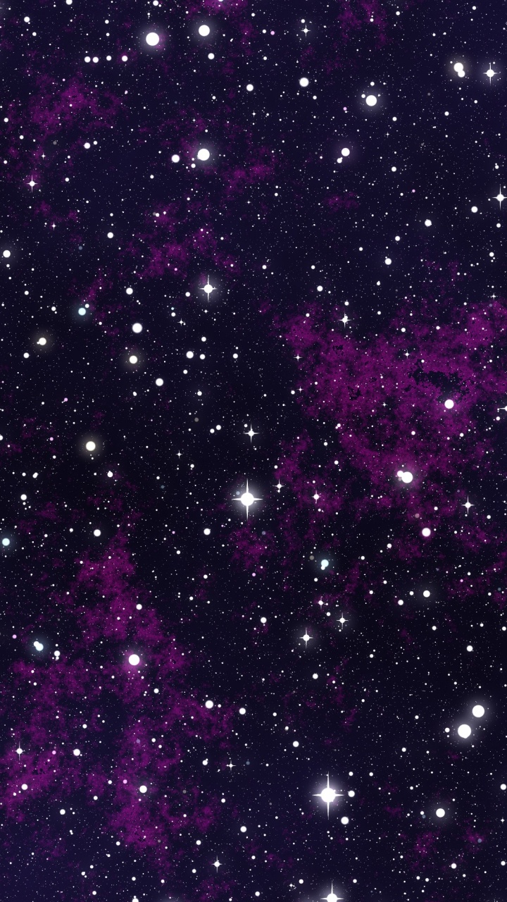 Обои звезда, Галактика, пурпур, Фиолетовый, астрономический объект в разрешении 720x1280