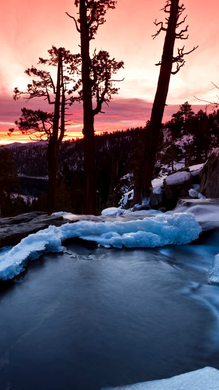 Обои макбук Эйр, iMac, Apple МасВоок Pro, природа, вода в разрешении 750x1334