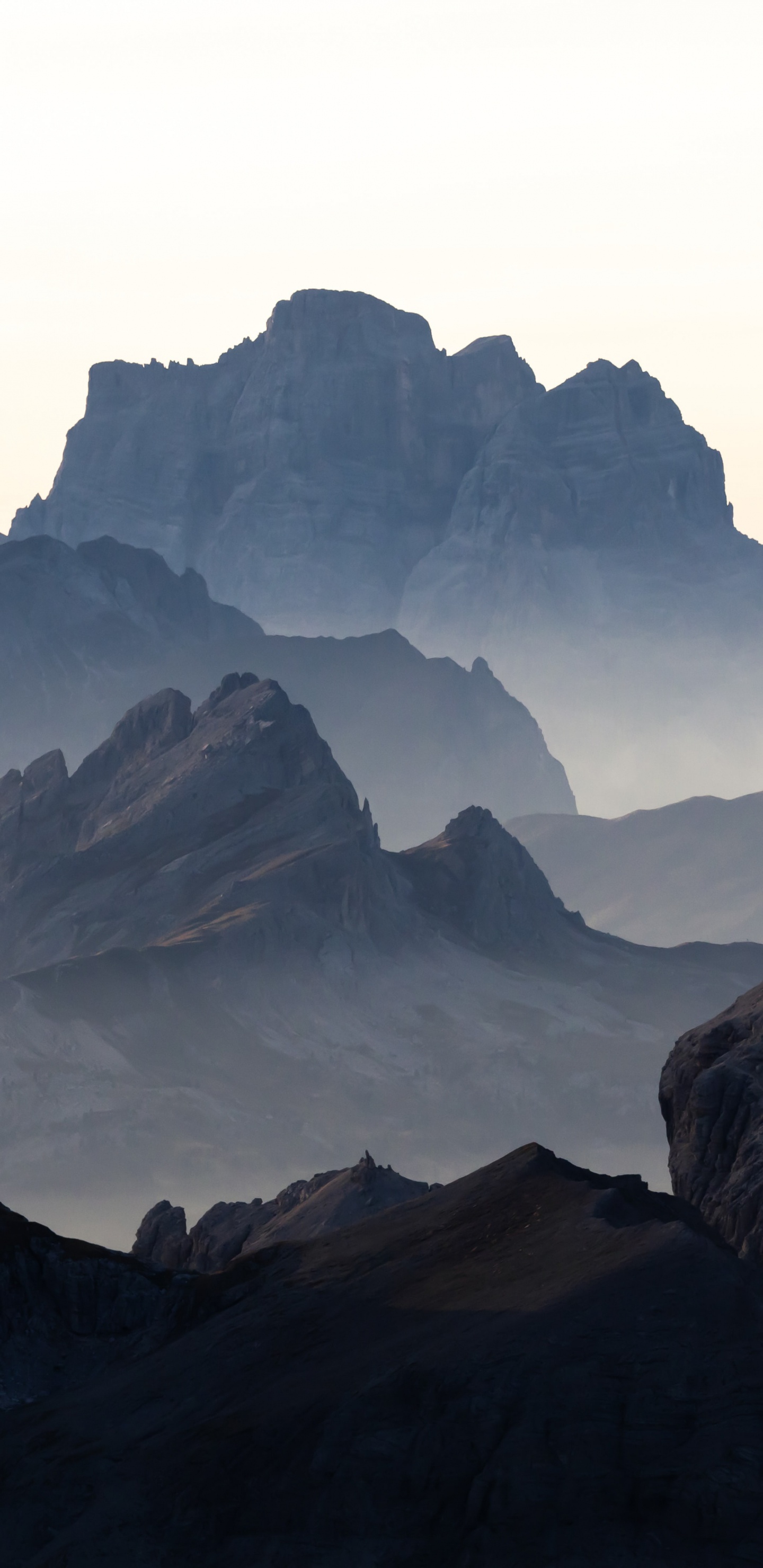 Обои гора, облако, атмосфера, экорегион, природа в разрешении 1440x2960