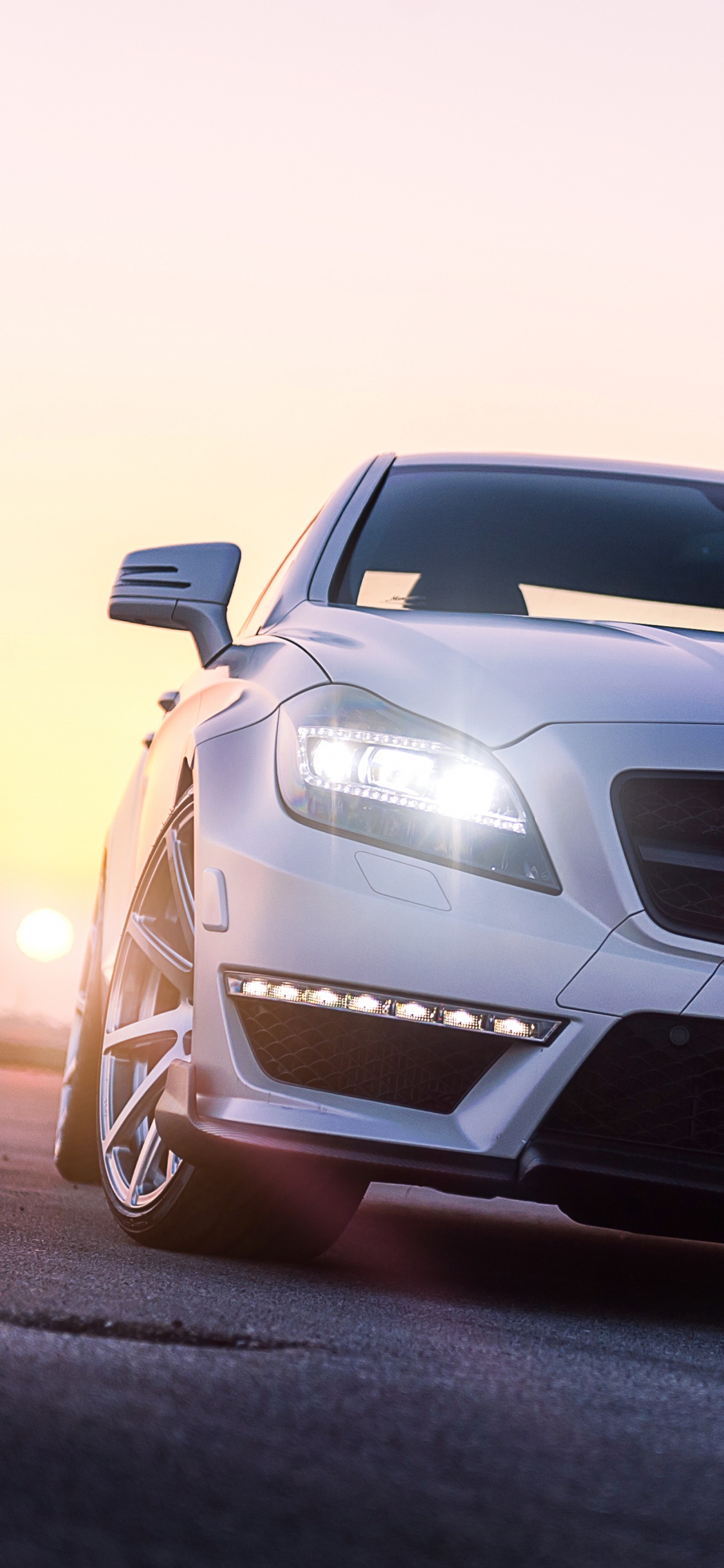 Обои Mercedes-Benz CLS-Class, авто, бампер, семейный автомобиль, mercedes b-class в разрешении 1125x2436