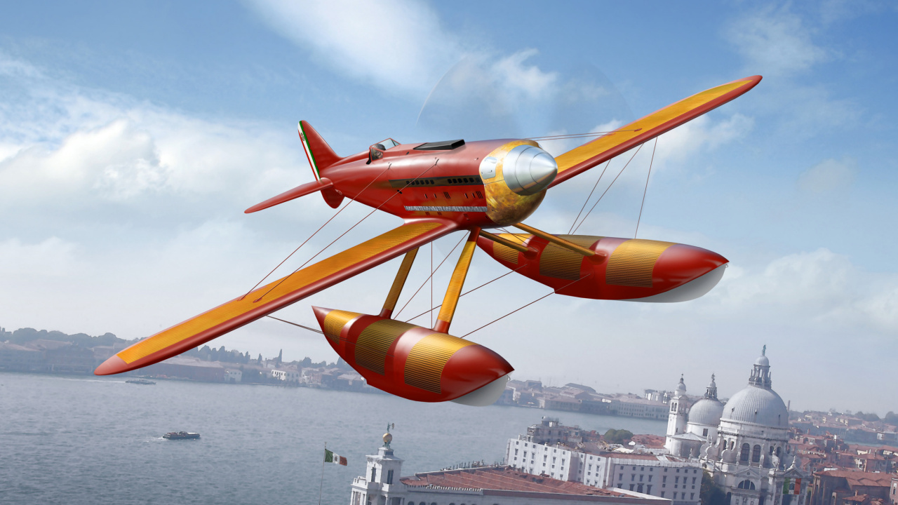 Обои Макки М С 72, Макки С 202, самолеты, самолет, пропеллер в разрешении 1280x720