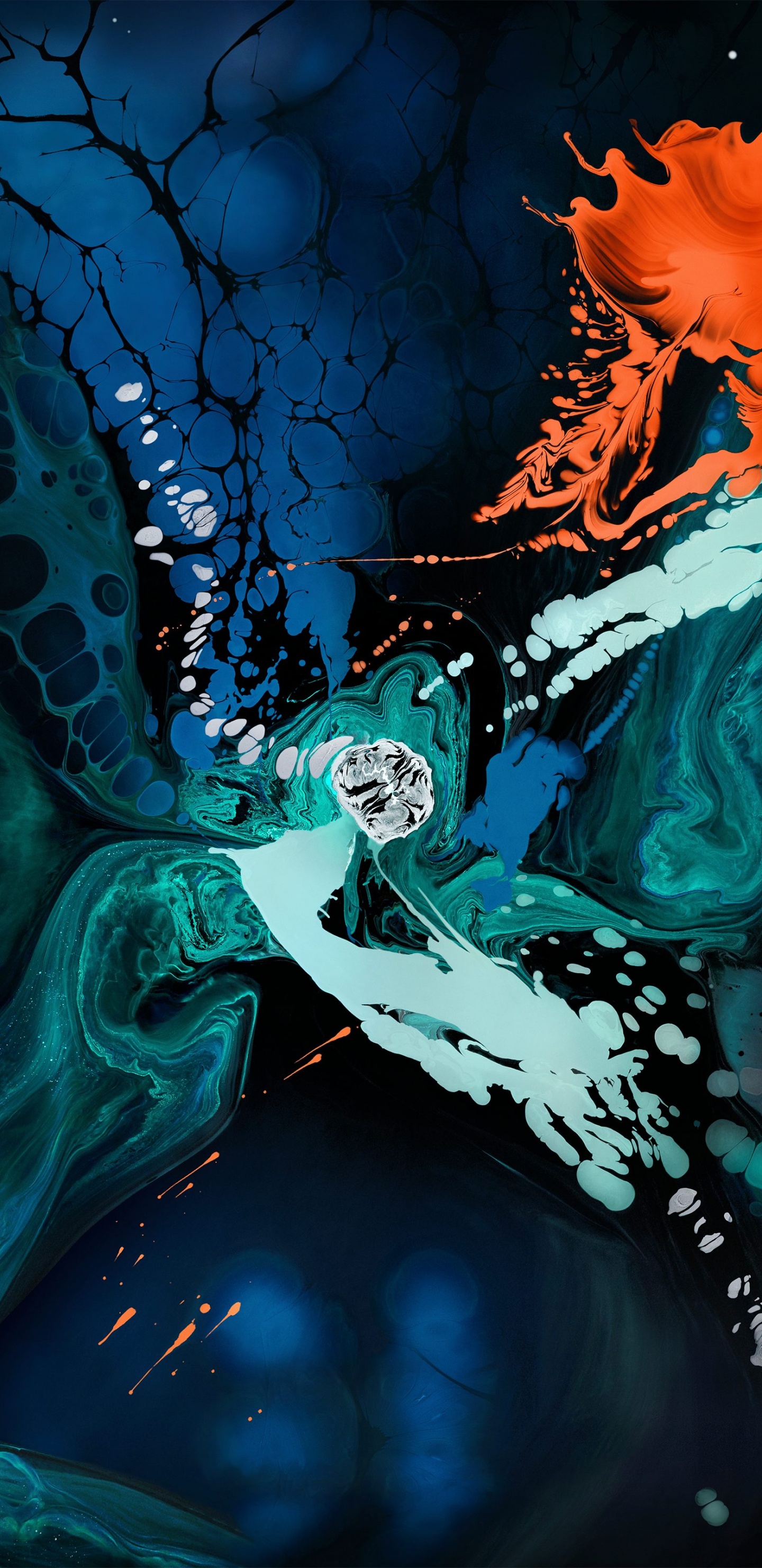 Обои айпад, яблоко, Вай-Фай, вода, жидкий в разрешении 1440x2960