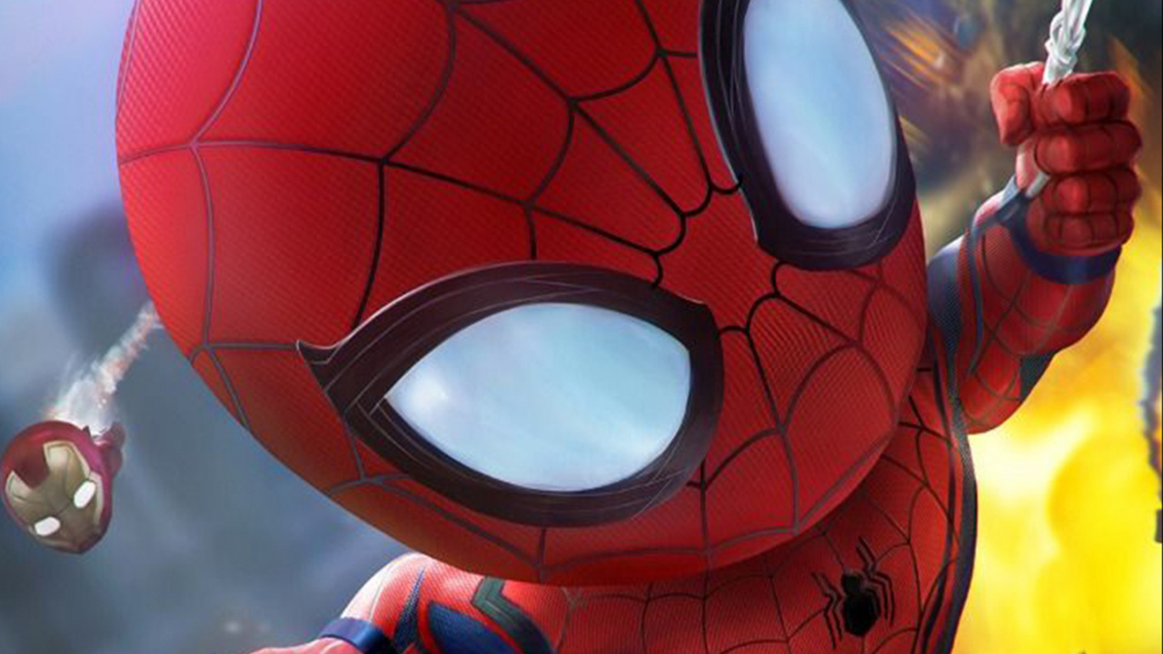 Обои человек-паук, дэдпул, комиксы Марвел, паук, чудеса Мстители в разрешении 1280x720