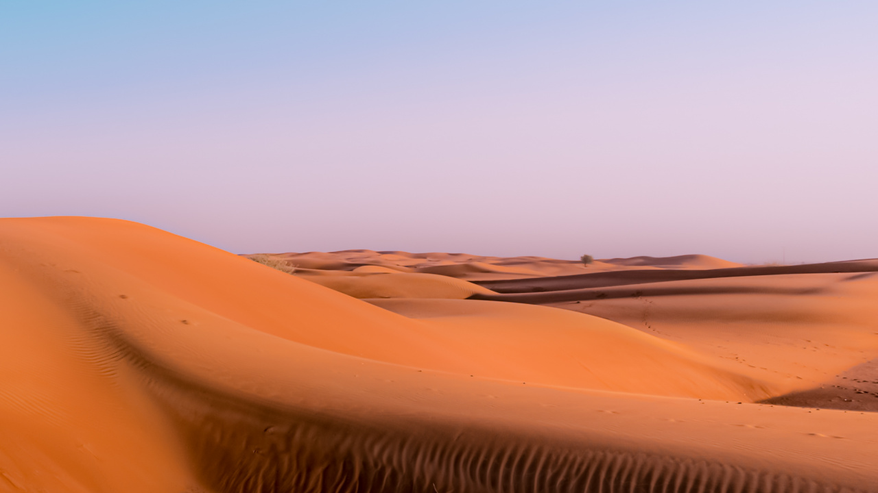 Обои эрг, поющий песок, окружающая среда, природный ландшафт, пейзаж в разрешении 1280x720