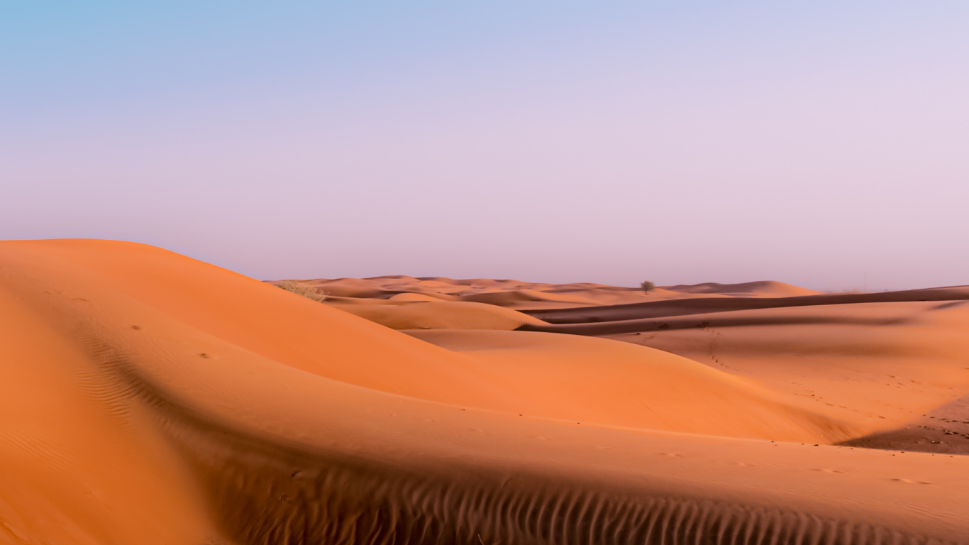 Обои эрг, поющий песок, окружающая среда, природный ландшафт, пейзаж в разрешении 1366x768