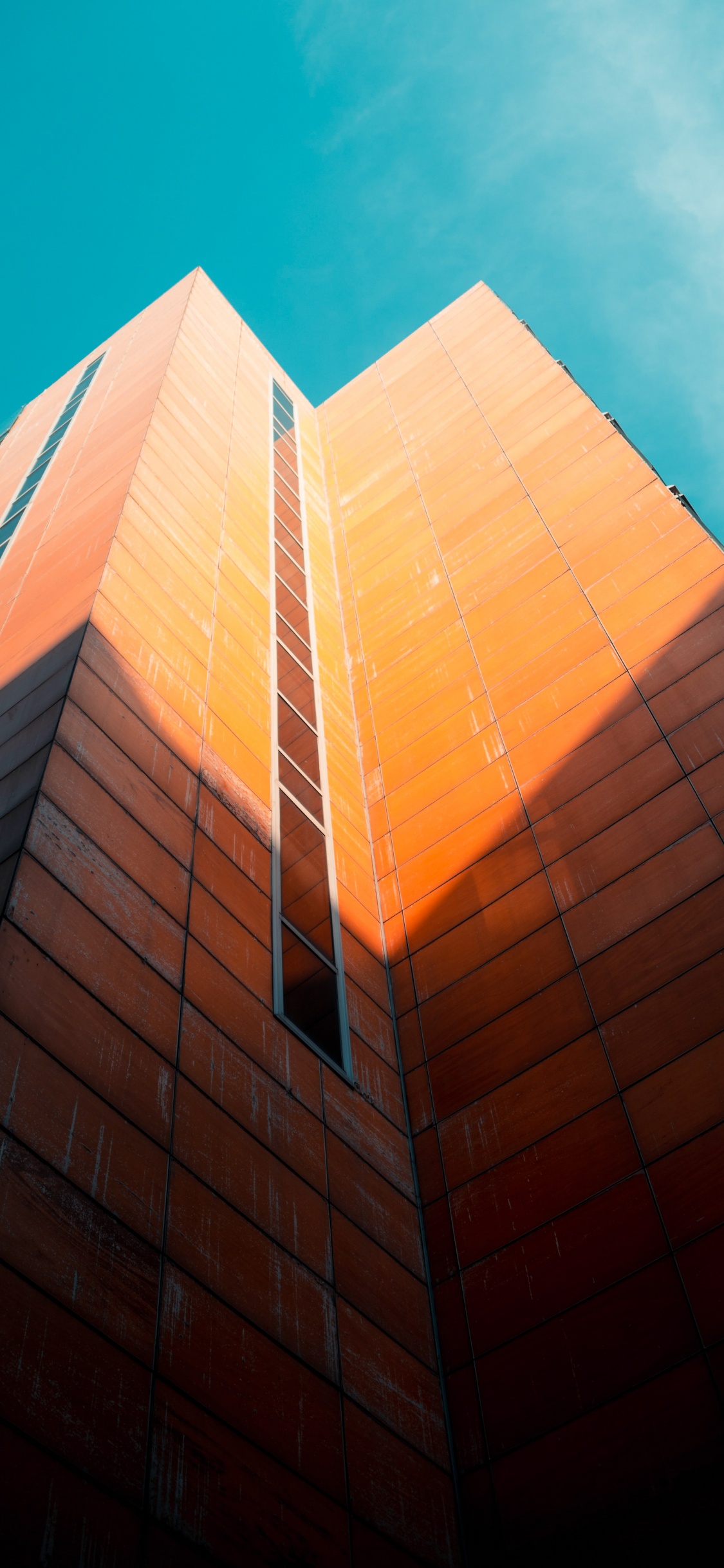 Обои от Влада, Apple Музыка, здание, небоскреб, дневное время в разрешении 1125x2436