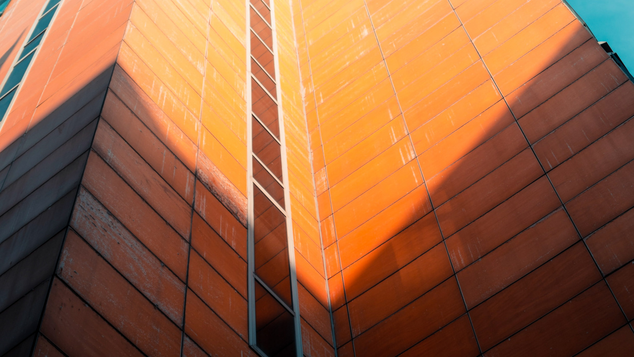 Обои от Влада, Apple Музыка, здание, небоскреб, дневное время в разрешении 1280x720