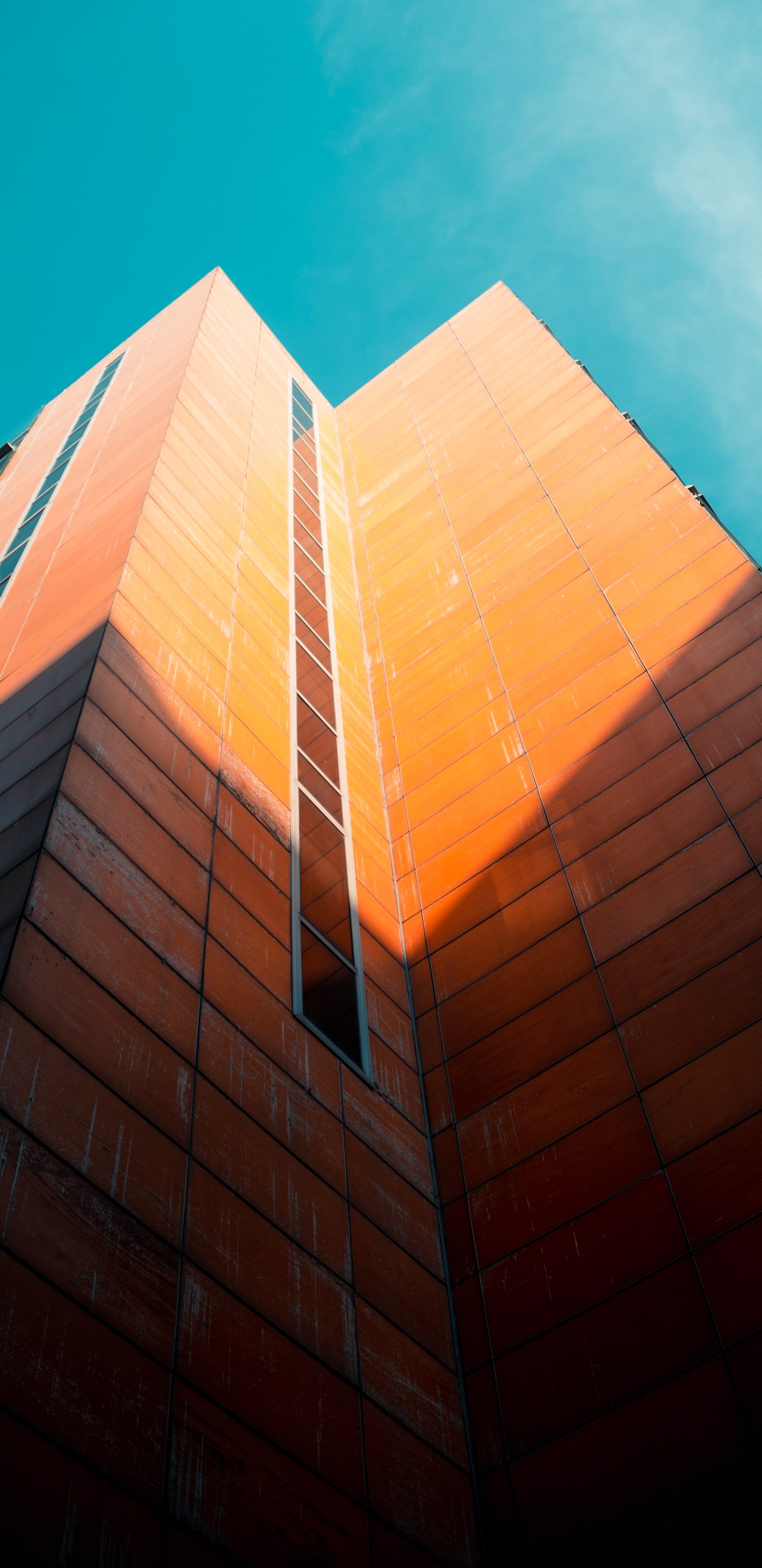 Обои от Влада, Apple Музыка, здание, небоскреб, дневное время в разрешении 1440x2960