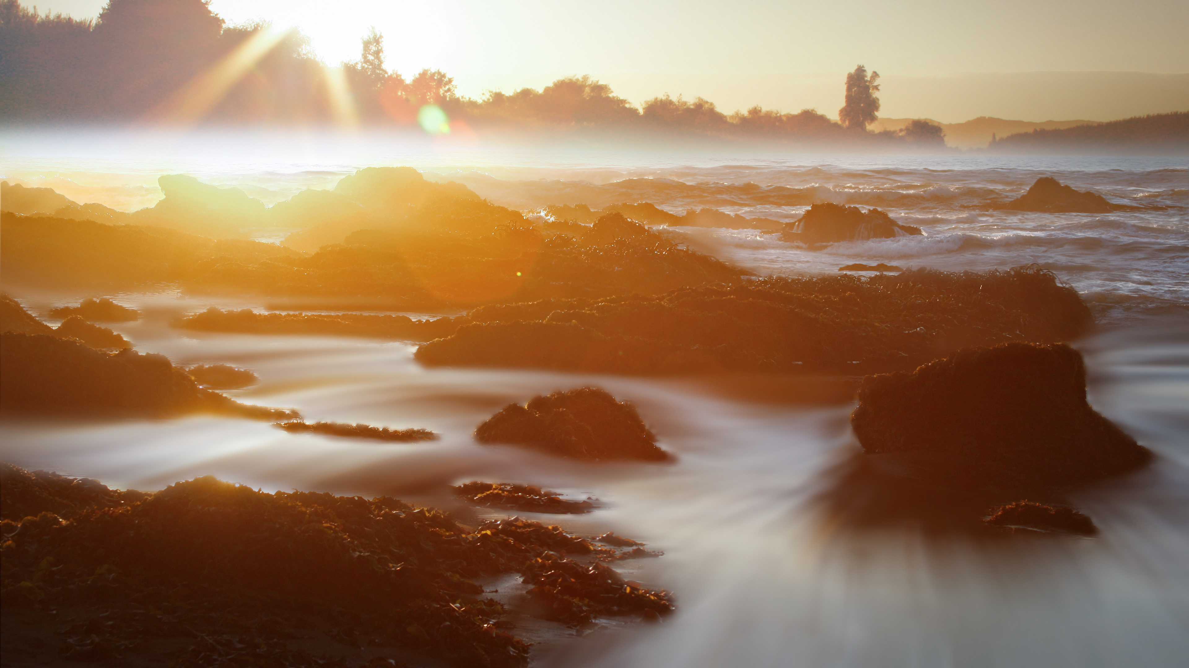 Обои Прогулка по городу, Вспомнить прошлое, Встретить Рассвет, Фред Hyas, море в разрешении 3840x2160