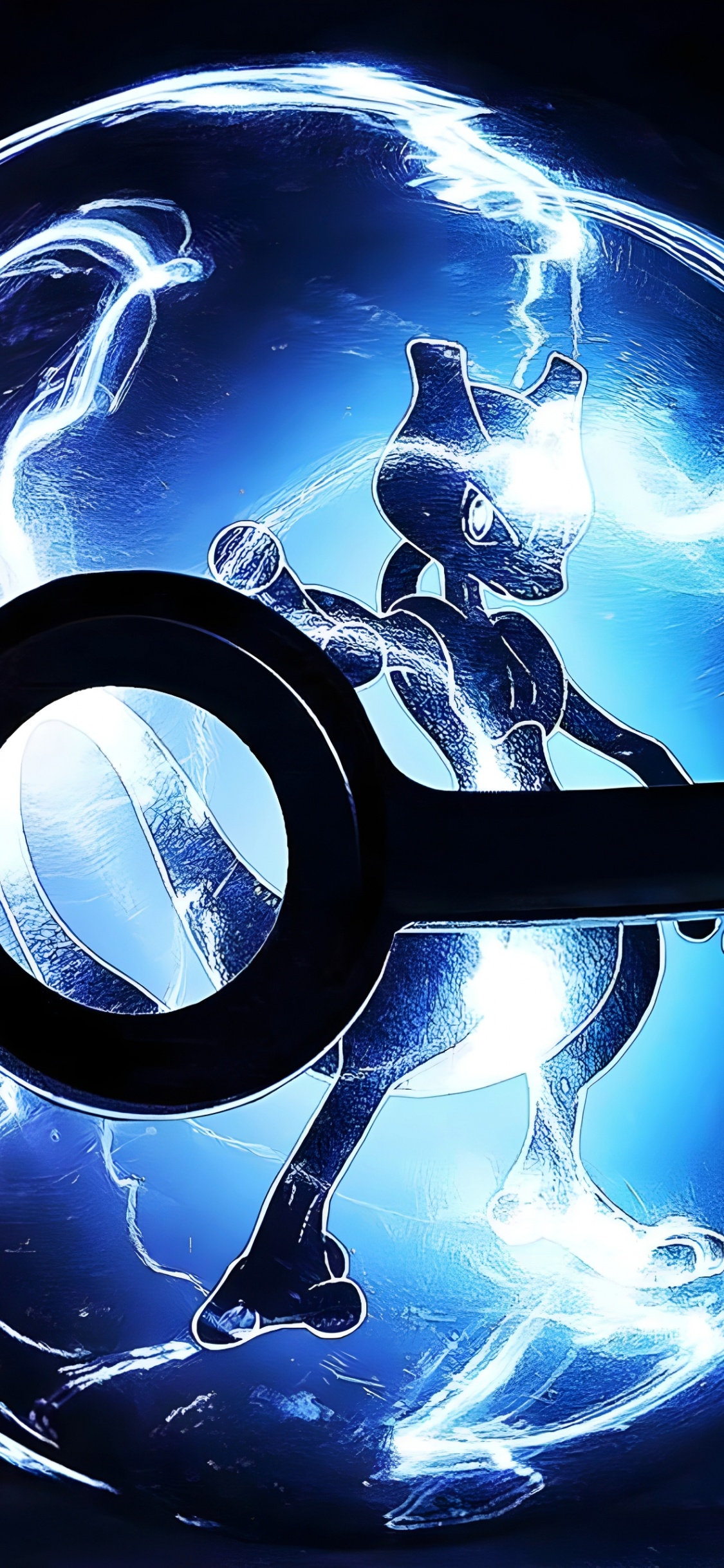 Обои Мьюту, покмон меч и щит, покмон легенды аркеус, легендарный покмон, Пок Мяч в разрешении 1125x2436