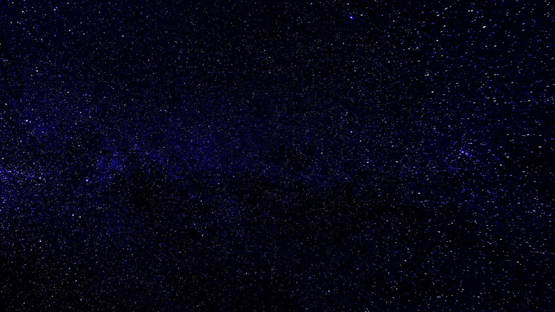 Обои ночное небо, звезда, Млечный Путь, черный, синий в разрешении 1920x1080