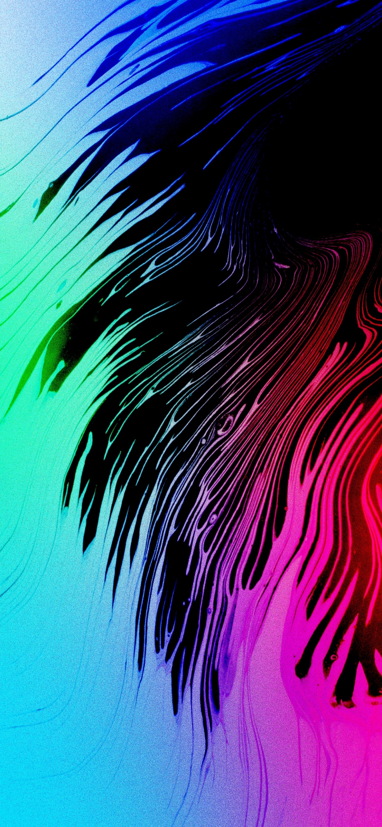 Обои крупный план, свет, вода, арт, электрик в разрешении 1242x2688