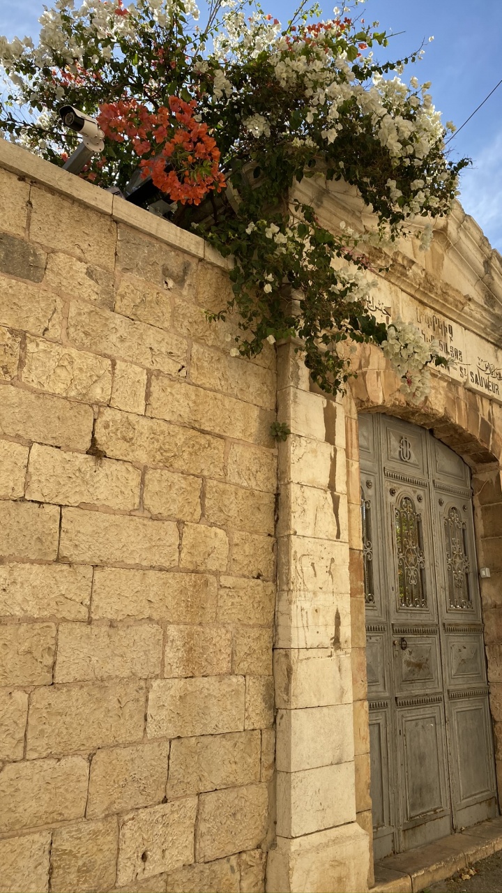 Обои стена, древняя история, историческое место, каменная стена, дверь в разрешении 720x1280