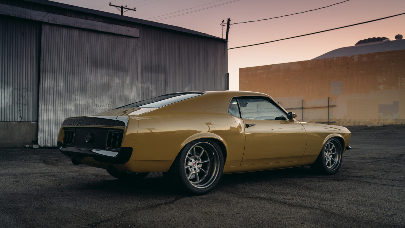 Обои speedkore rdj босс 302, босс 429, Мустанг босс 302, Король, мускул кар в разрешении 1366x768