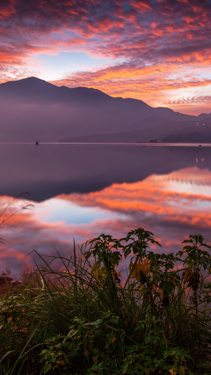 Обои Озеро Солнца И Луны, озеро, природа, нагорье, Озеро Роквуд в разрешении 720x1280