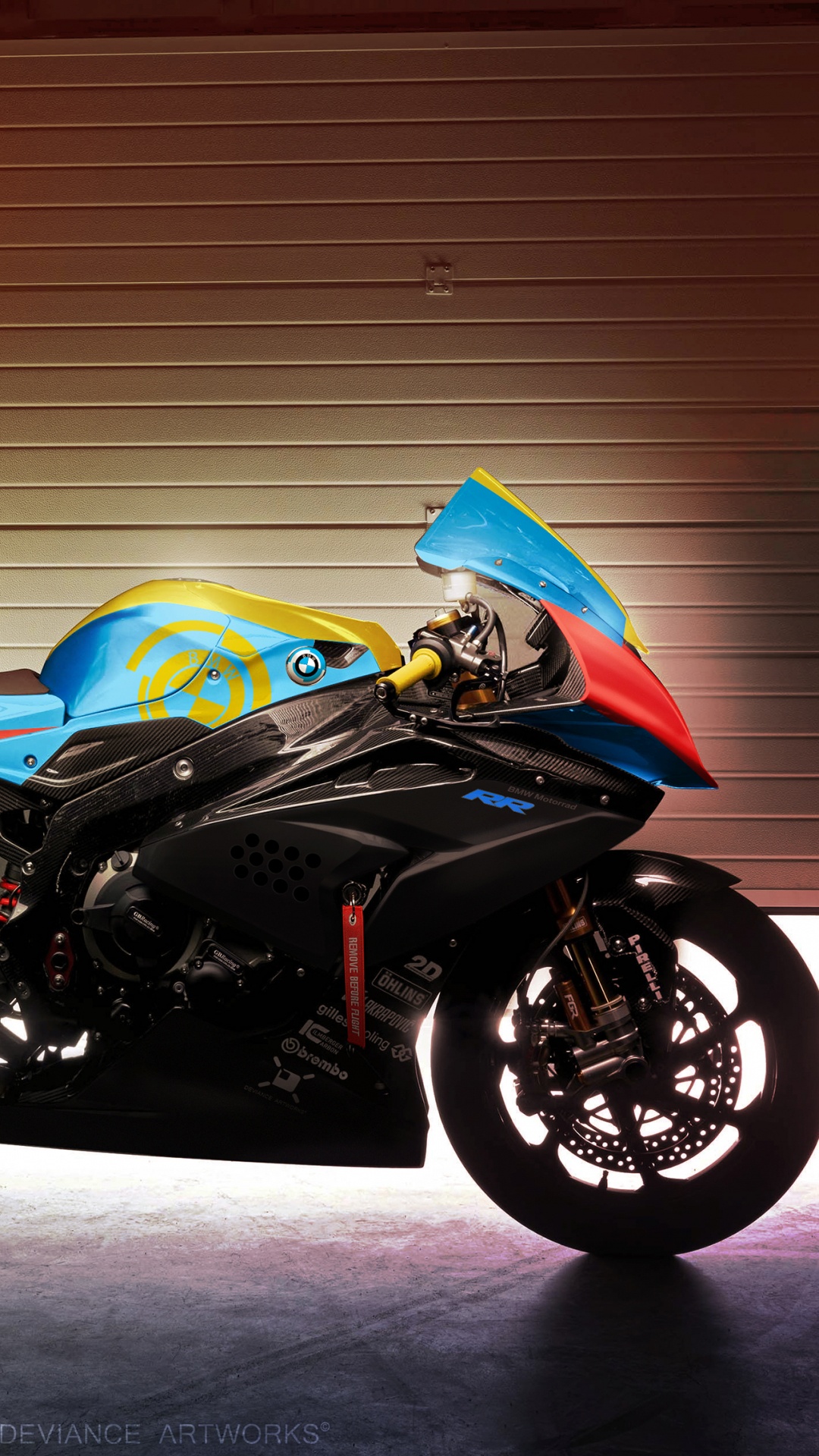 Обои гонки BMW нр4, БМВ с 1000 РР, чемпионат мира по супербайку, мотоцикл, авто в разрешении 1080x1920