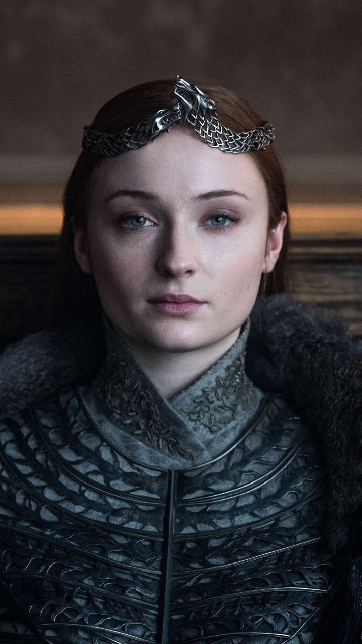 Обои Софи Тернер, Санса Старк, Игра престолов, Джон Сноу, Бран Старк в разрешении 720x1280