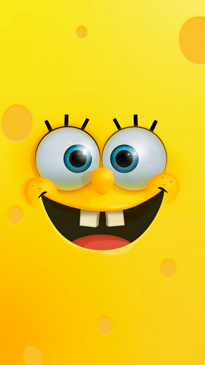 Обои Губка Боб, мультфильм, мультик, Бикини Боттом, Никелодеон в разрешении 720x1280