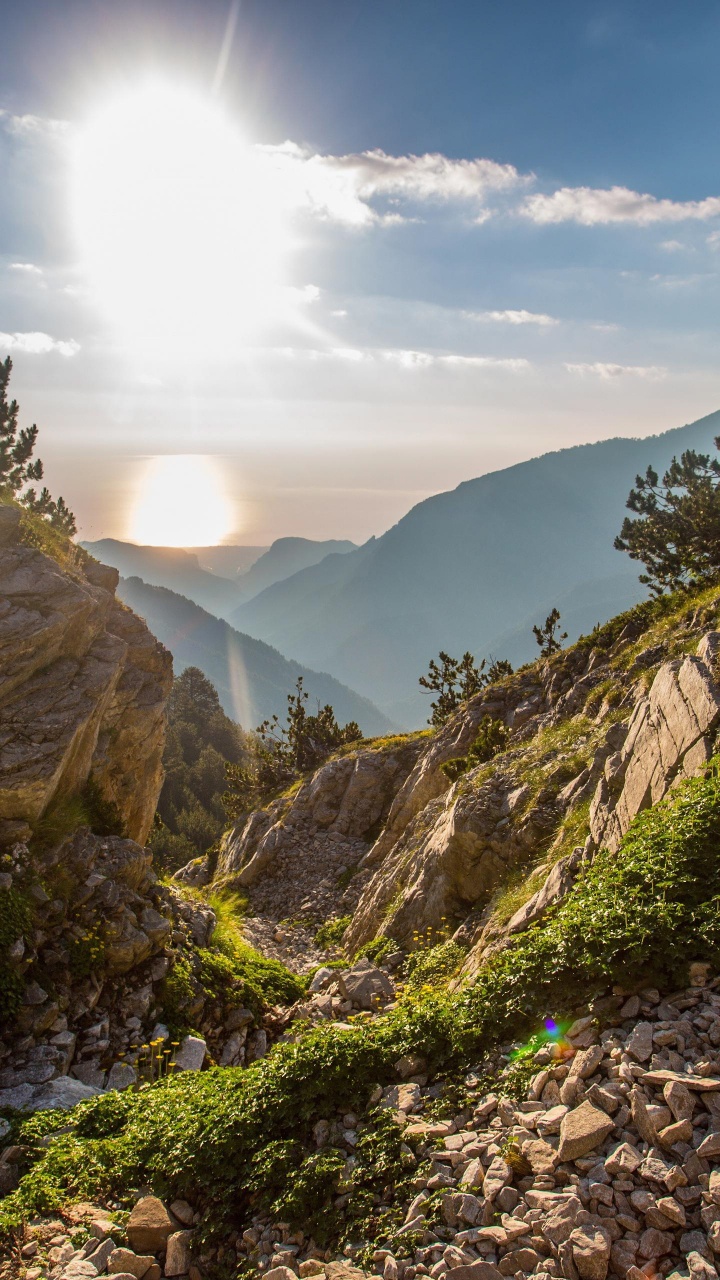 Обои гора Олимп, Дион, Салоники, археологические раскопки Диона, поход на гору Олимп в разрешении 720x1280