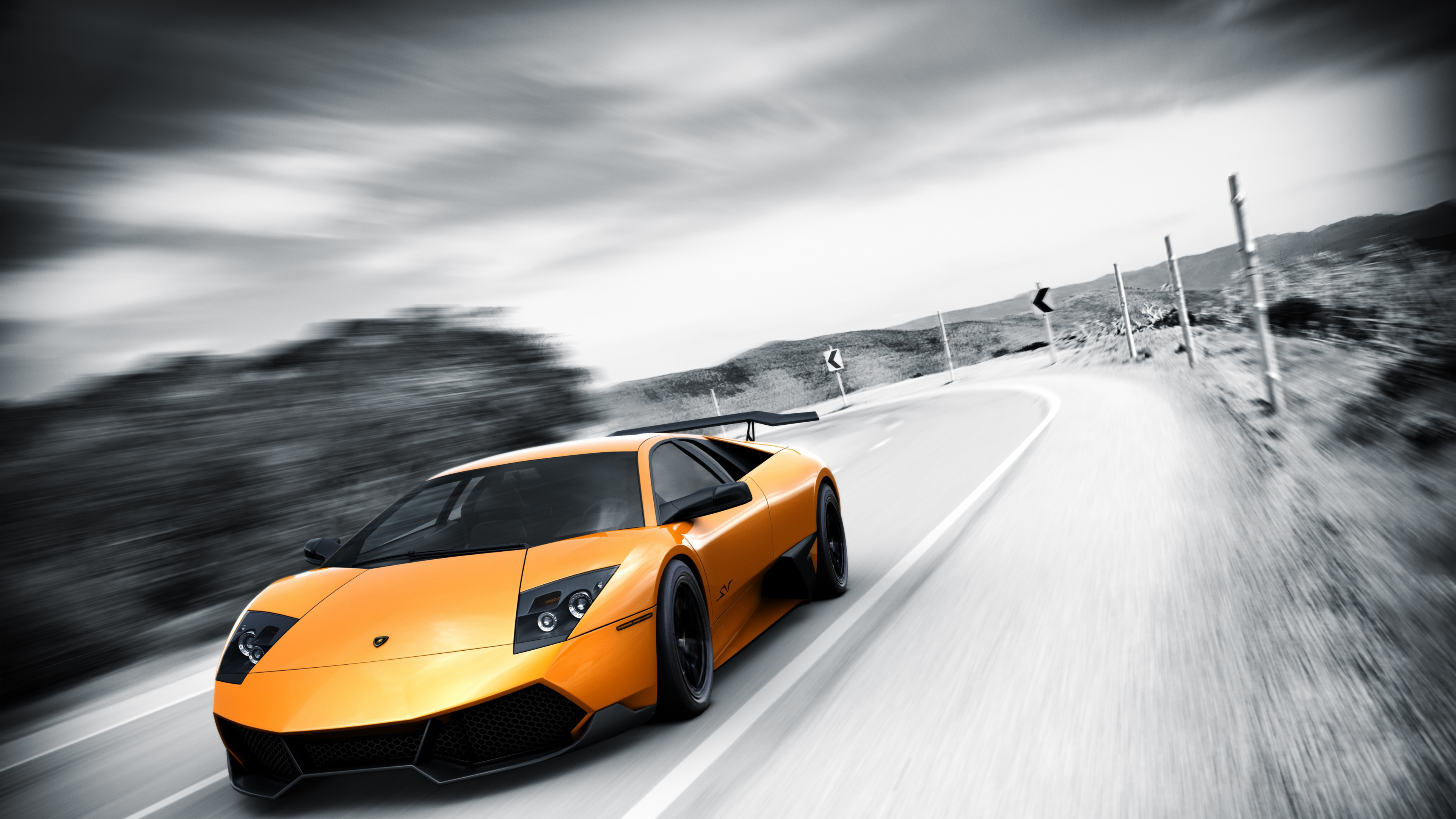 Обои авто, Lamborghini Murcilago, суперкар, спорткар, Ламборджини в разрешении 3840x2160