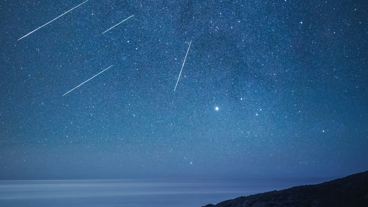 Обои природа, атмосфера, космическое пространство, вода, космос в разрешении 1280x720