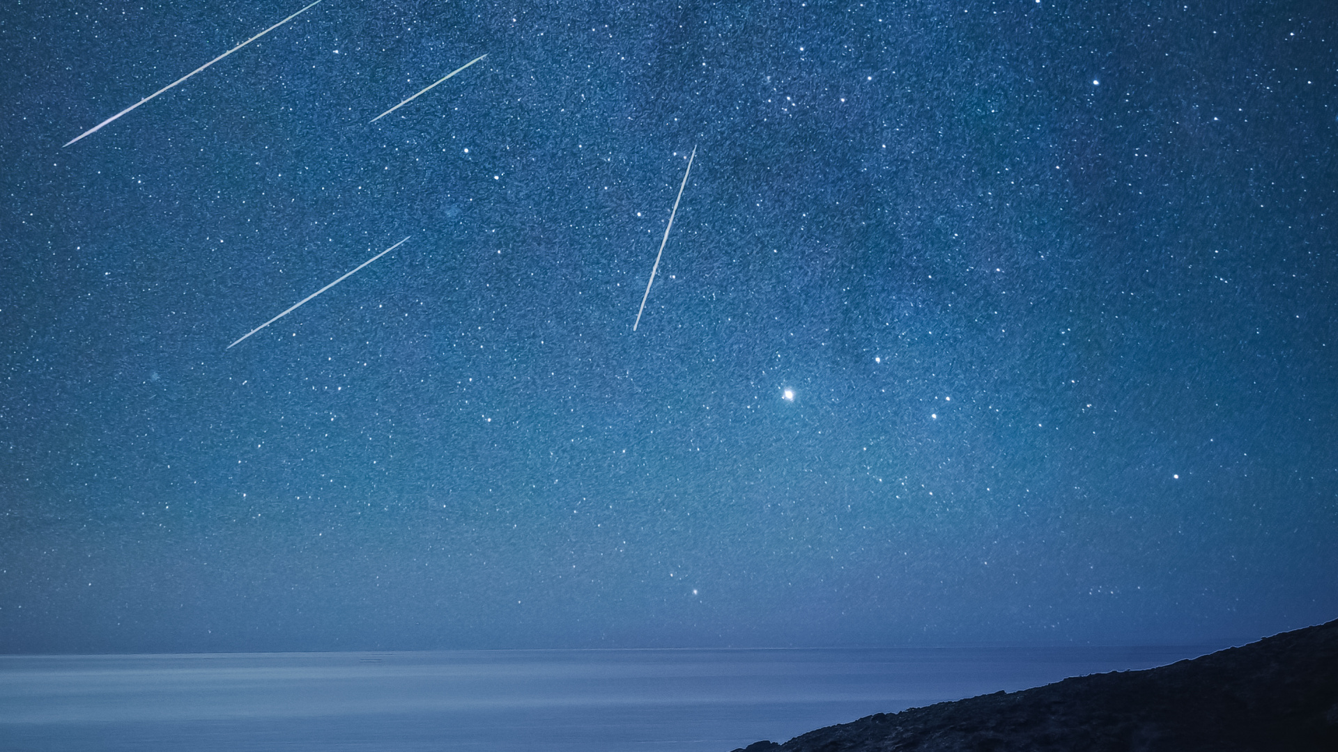 Обои природа, атмосфера, космическое пространство, вода, космос в разрешении 1920x1080