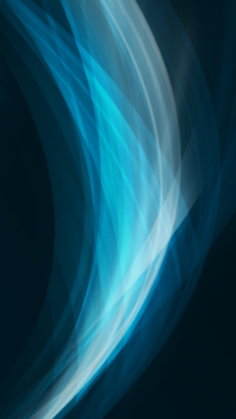 Обои синий, бирюза, электрик, шрифт, линия в разрешении 750x1334