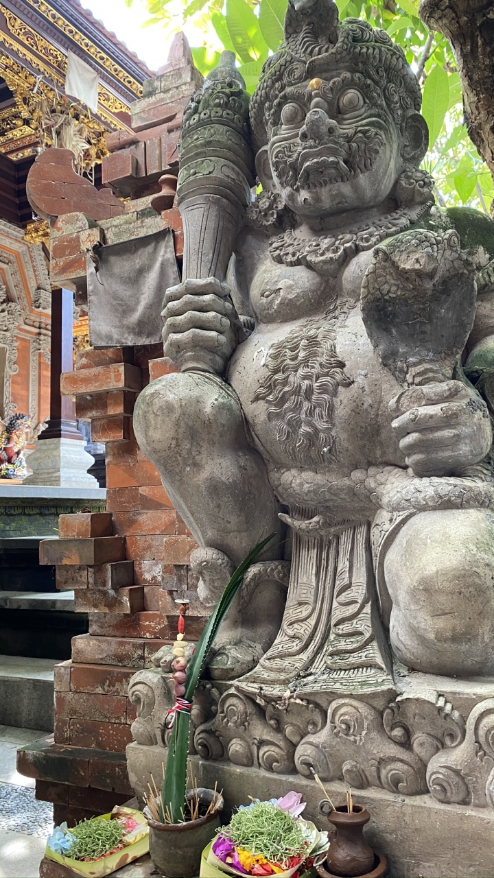 Обои бали, резьба по камню, статуя, археологический памятник, древняя история в разрешении 720x1280