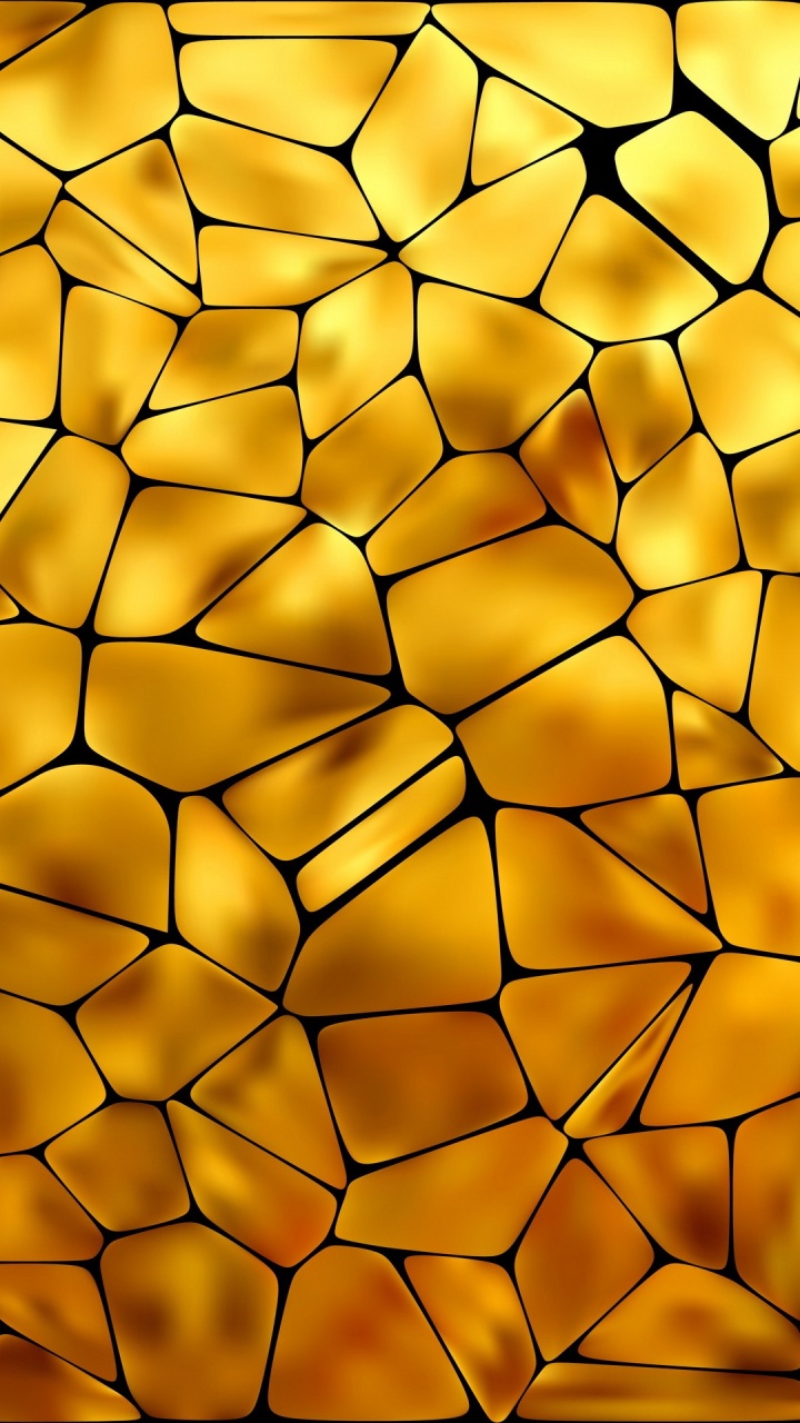 Обои золото, желтый, Апельсин, узор, дизайн в разрешении 720x1280