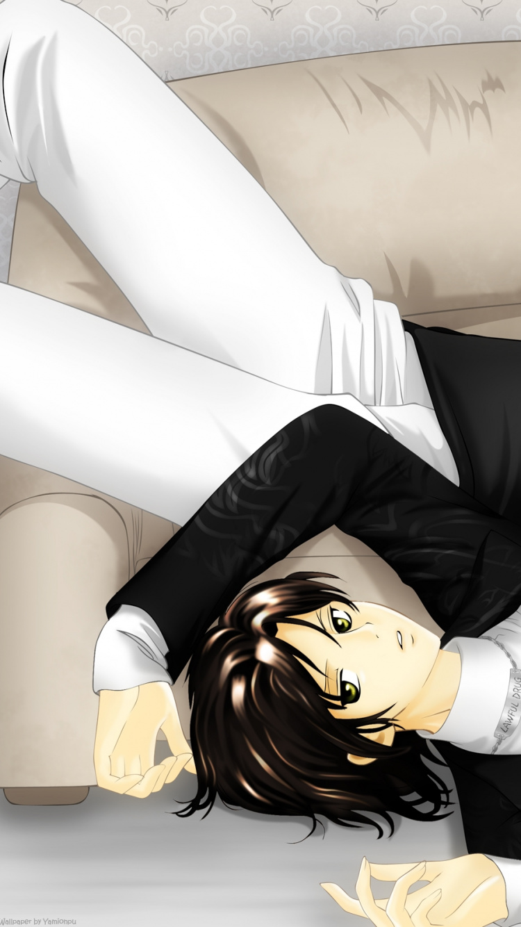 Обои рука, девушка, мангака в разрешении 750x1334