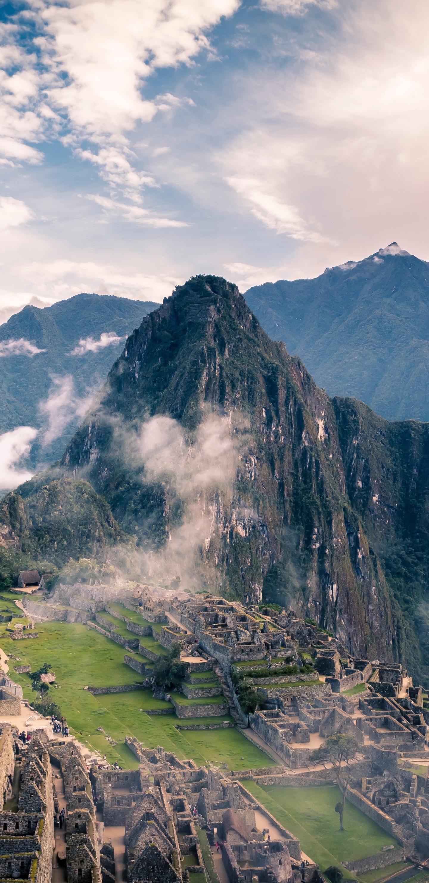 Обои МачуПикчу, Тропа инков в Мачу-Пикчу, империя инков, Агуас Калиентес, путешествие в разрешении 1440x2960