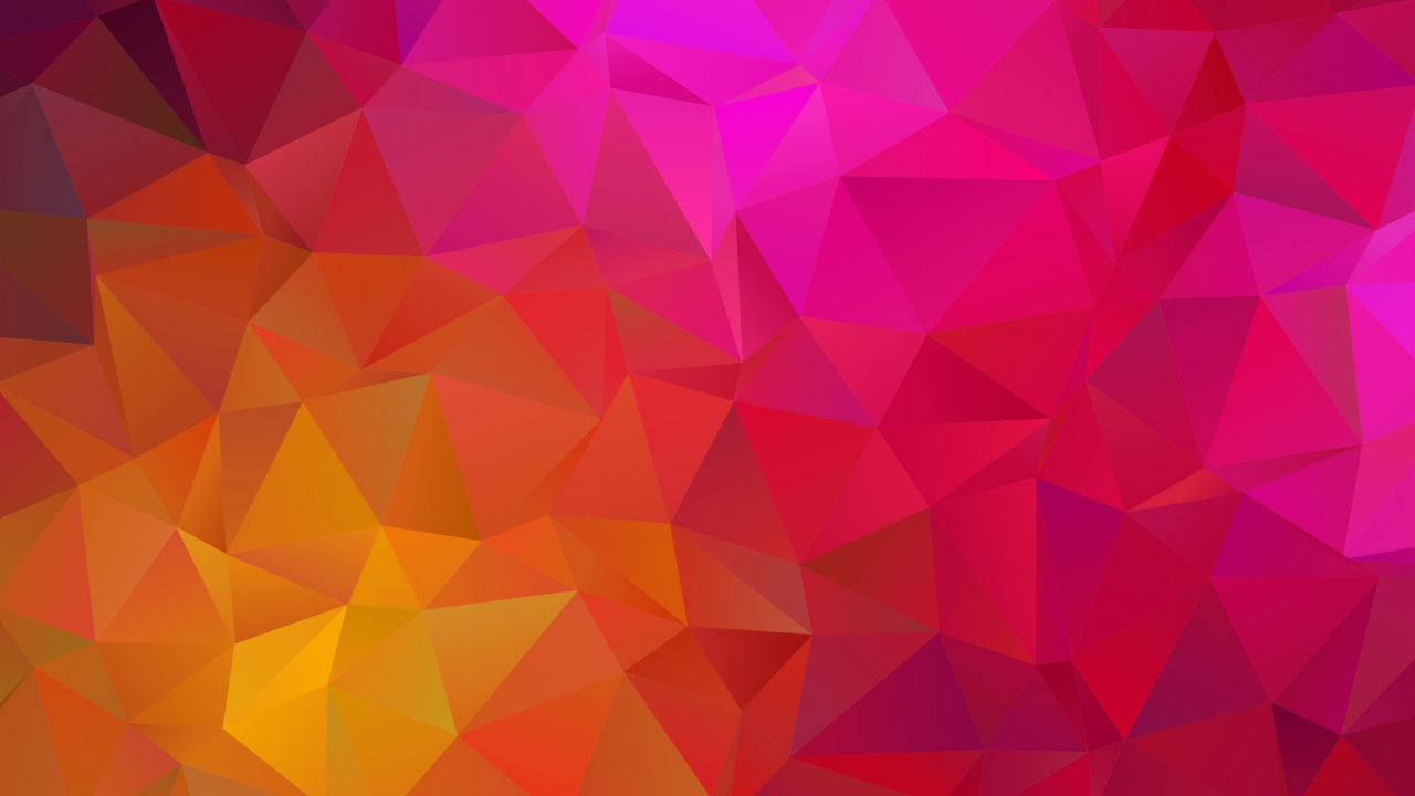 Обои треугольник, узор, розовый, пурпурный цвет, симметрия в разрешении 1280x720