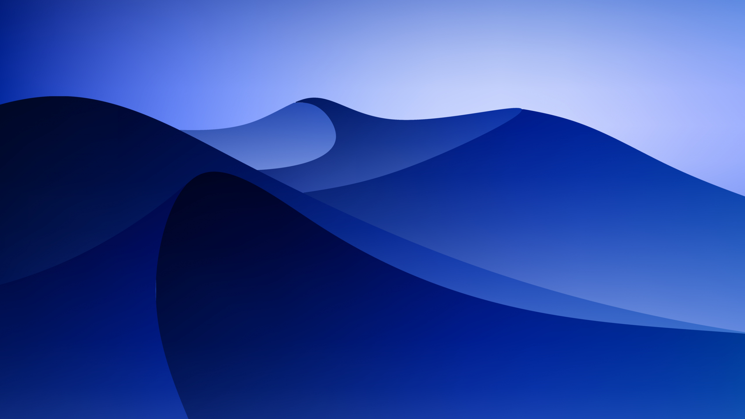 Обои атмосфера, склон, облако, природный ландшафт, горизонт в разрешении 2560x1440