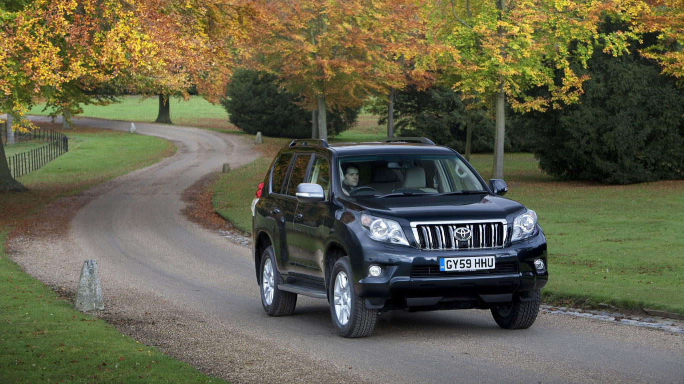 Обои 2010 Тойота Ленд Крузер, Тойота Ленд Крузер Прадо, авто, Тойота Ленд Крузер 2014, toyota в разрешении 1366x768