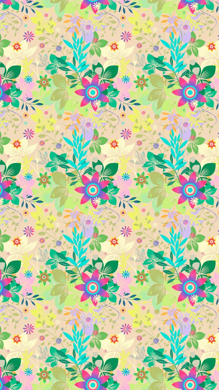 Обои узор, графика, зеленый, дизайн, лист в разрешении 720x1280