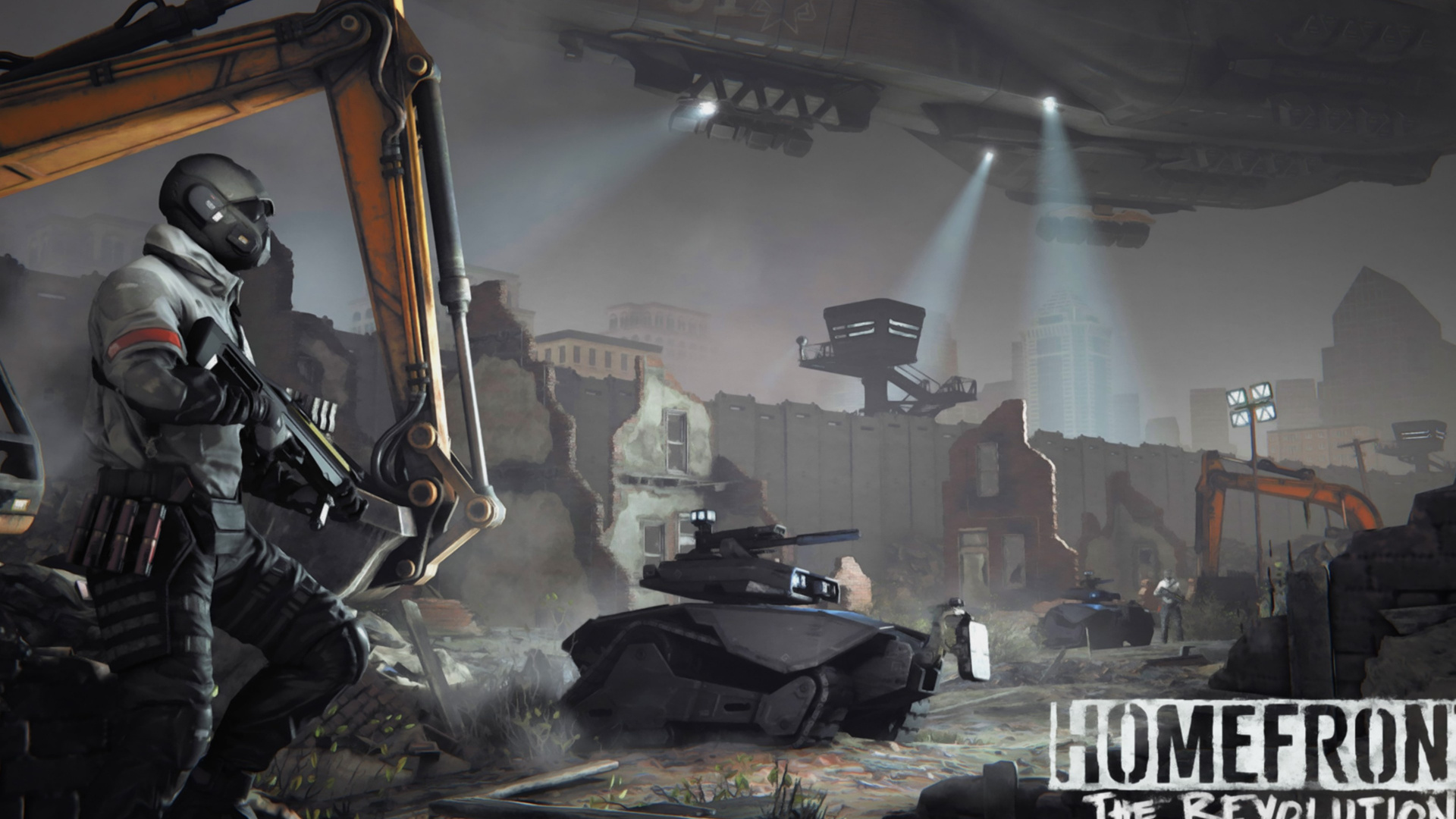 Обои homefront the revolution, хомфронт, Crytek, открытый мир, шутер в разрешении 1920x1080