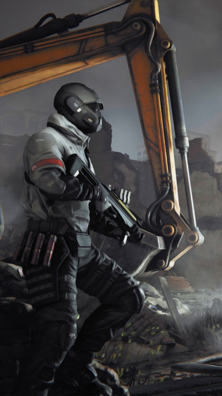 Обои homefront the revolution, хомфронт, Crytek, открытый мир, шутер в разрешении 720x1280