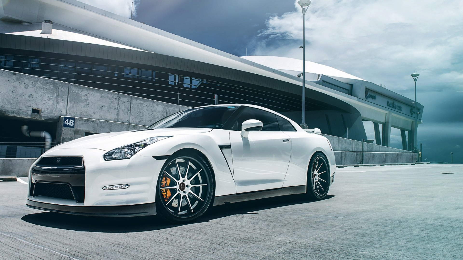 Обои авто, Ниссан, спорткар, суперкар, колесо в разрешении 1920x1080