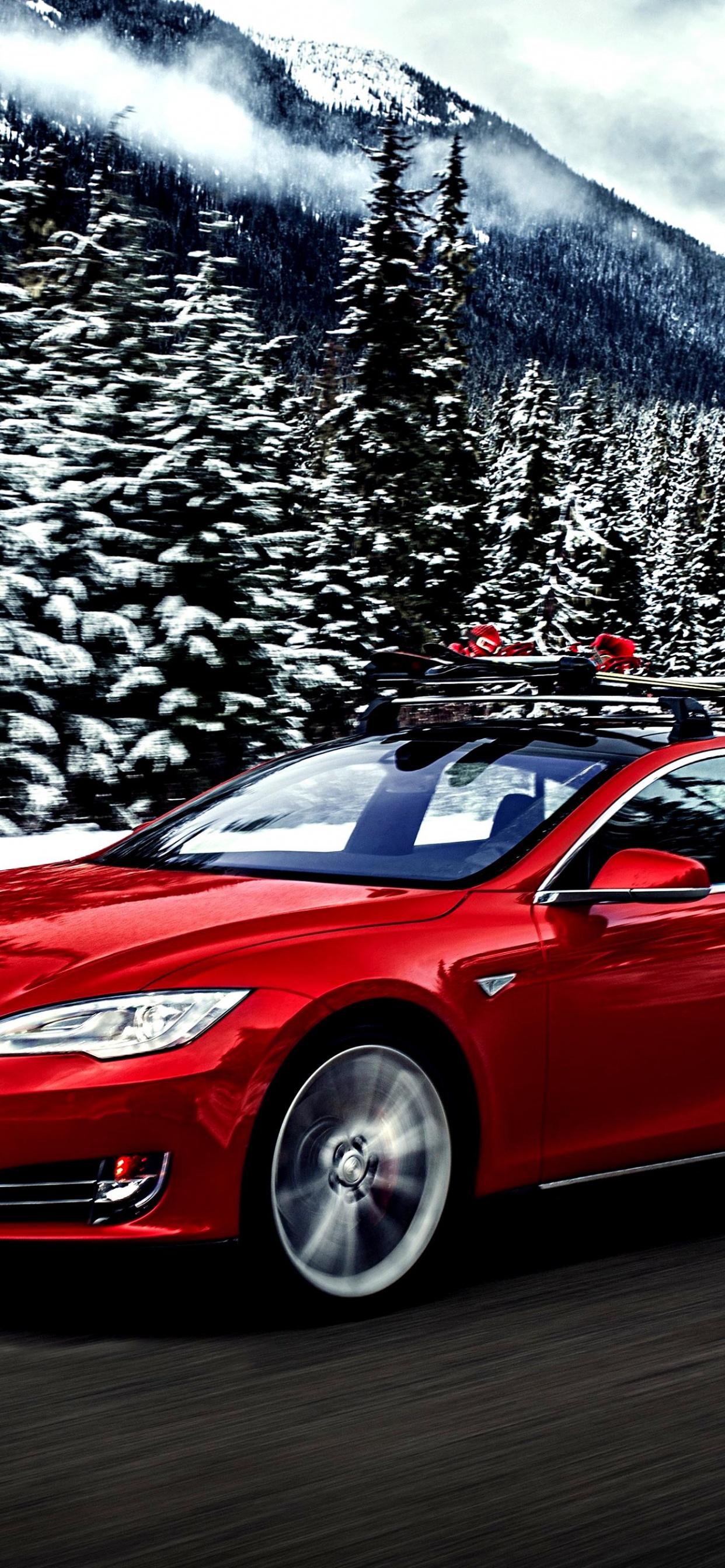 Обои спорткар, авто, Тесла модель Х, автомобиль, 2016 S модели Tesla P90D в разрешении 1242x2688