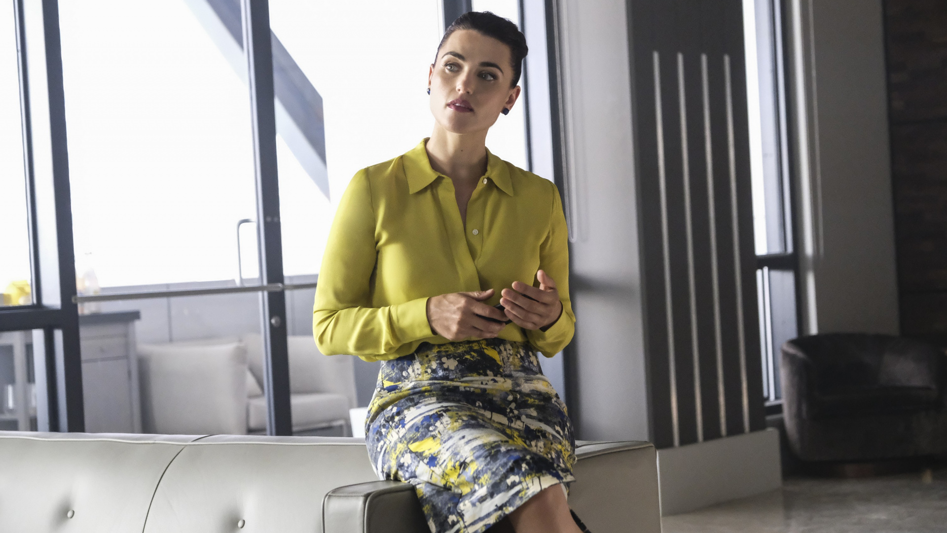 Обои Лена Лутор, супергерл, Кэти МакГрат, Лекса Лутора, Милости Могилы в разрешении 1920x1080