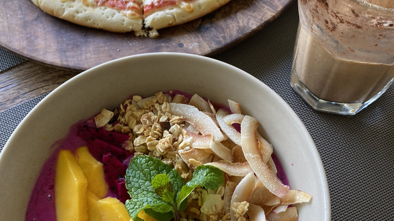 Обои завтрак, вегетарианская кухня, гарнир, пища, Кулинария в разрешении 1280x720