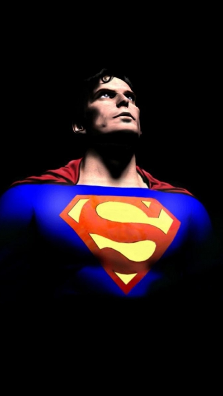 Обои Супермен, Логотип супермена, супергерой, вымышленный персонаж, Бэтмен в разрешении 720x1280