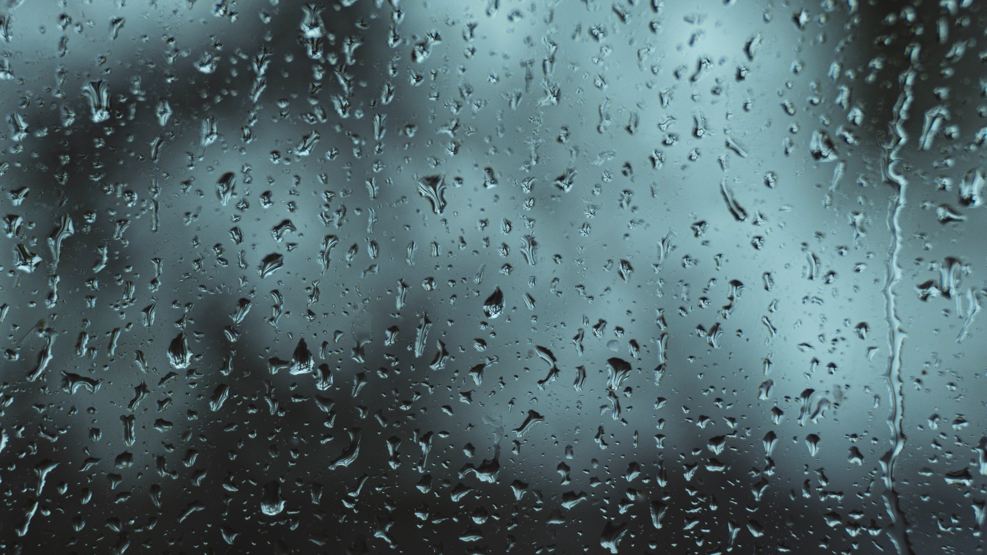 Обои вода, дождь, синий, небо, Surface в разрешении 1920x1080
