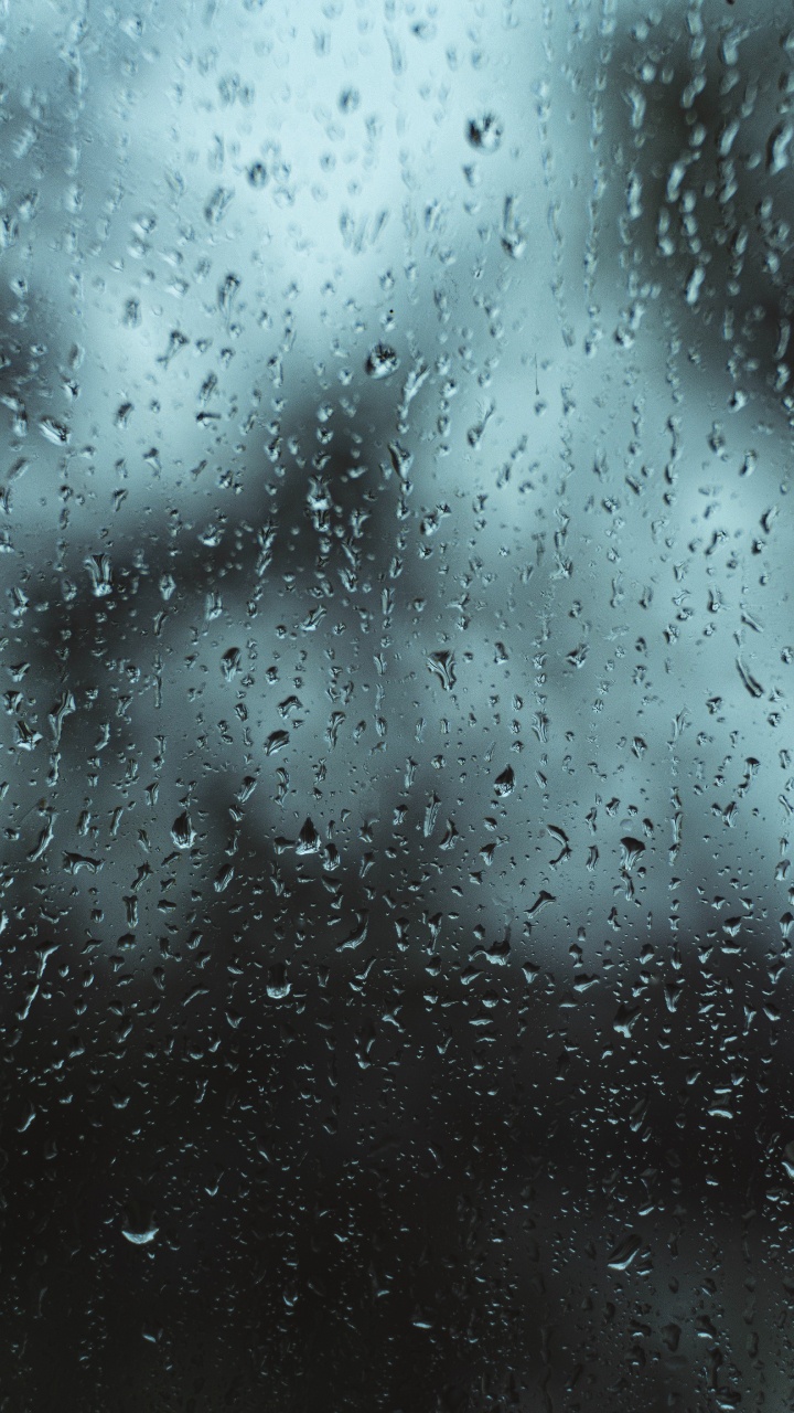 Обои вода, дождь, синий, небо, Surface в разрешении 720x1280