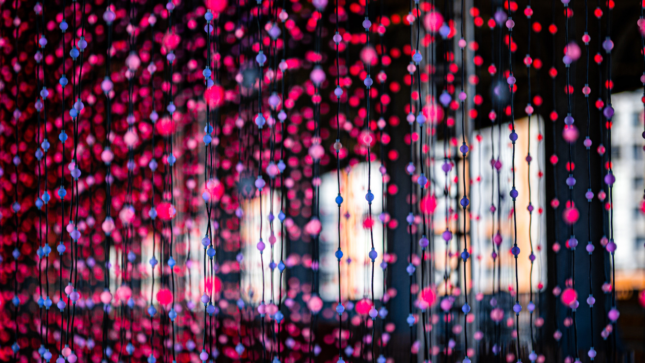 Обои свет, пурпур, освещение, розовый, пурпурный цвет в разрешении 1280x720