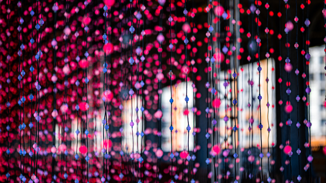 Обои свет, пурпур, освещение, розовый, пурпурный цвет в разрешении 1366x768