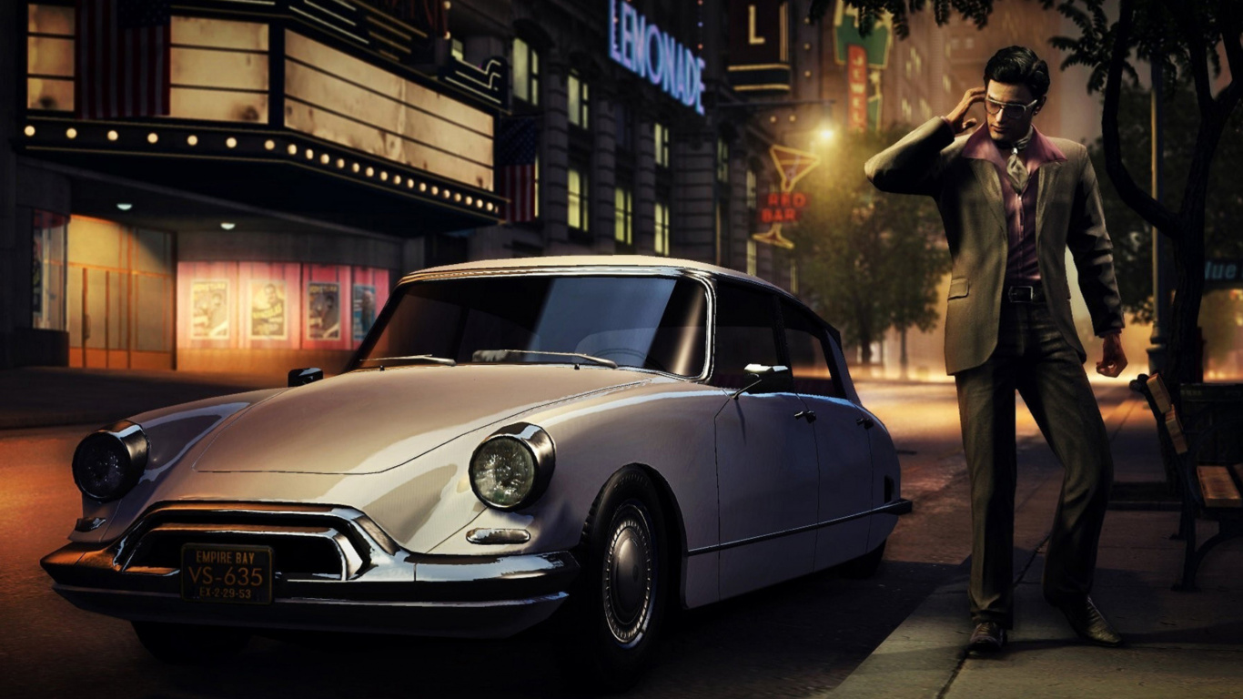Обои мафия II, mafia 3, мафия, ЭмпайрБэй, steam в разрешении 1366x768