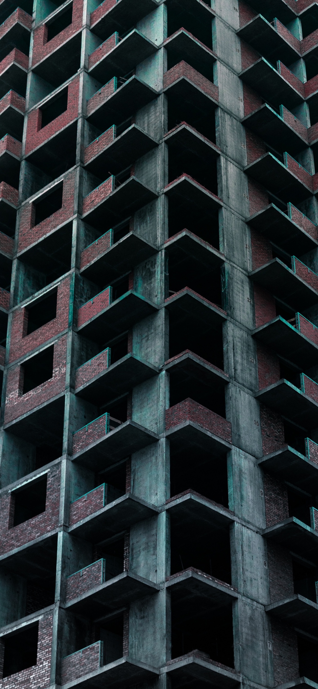 Обои архитектура, здание, кондоминиум, башня, метрополия в разрешении 1242x2688