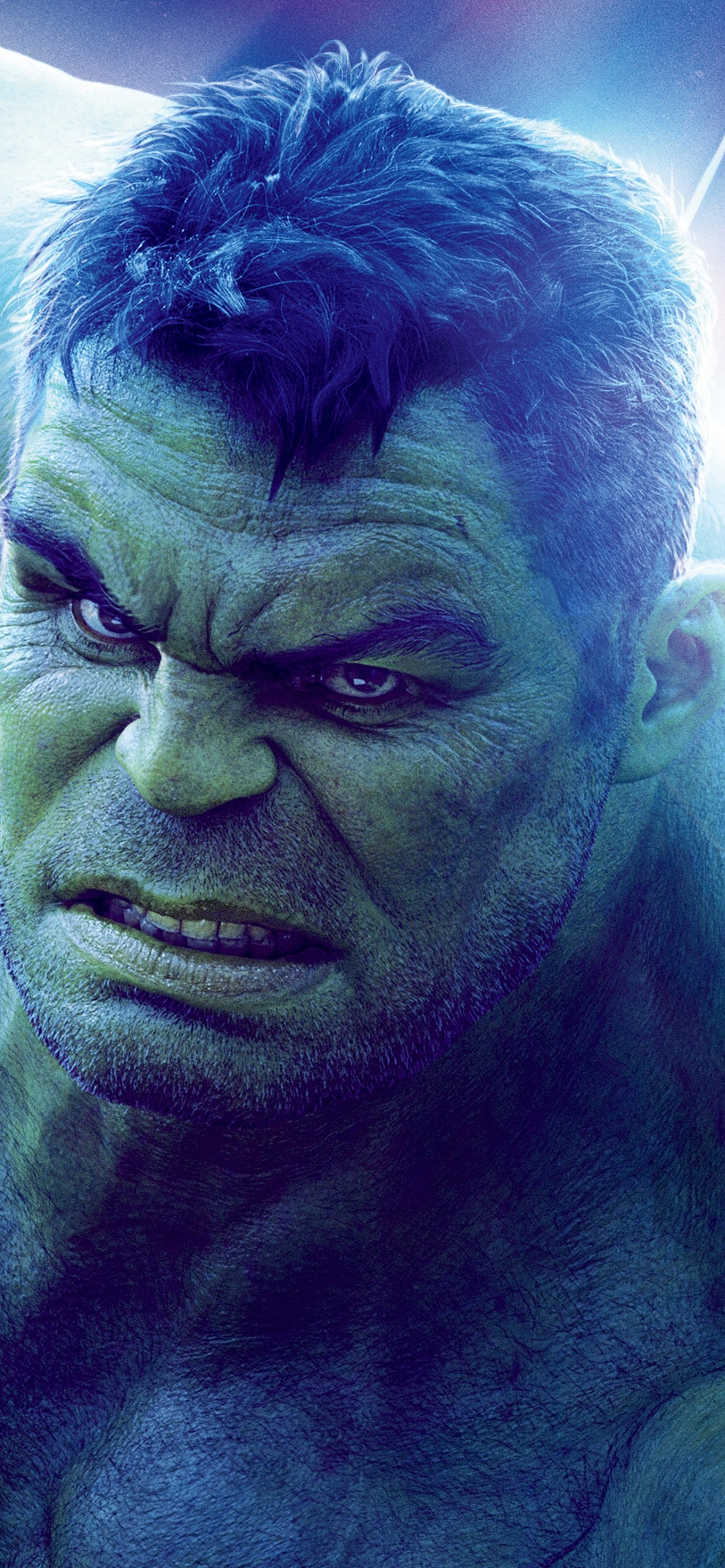 Обои Марк Руффало, Халк, Мстители: Война бесконечности, Танос, Железный человек в разрешении 1242x2688